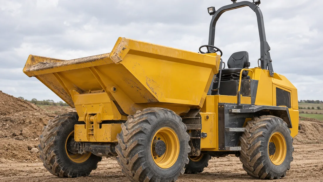 Dumper a noleggio per cantieri a Salerno