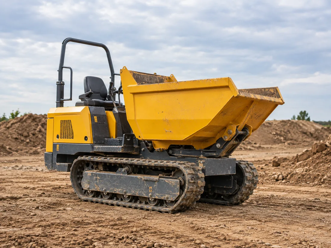 Mini dumper a noleggio per giardini e piccoli cantieri a Salerno
